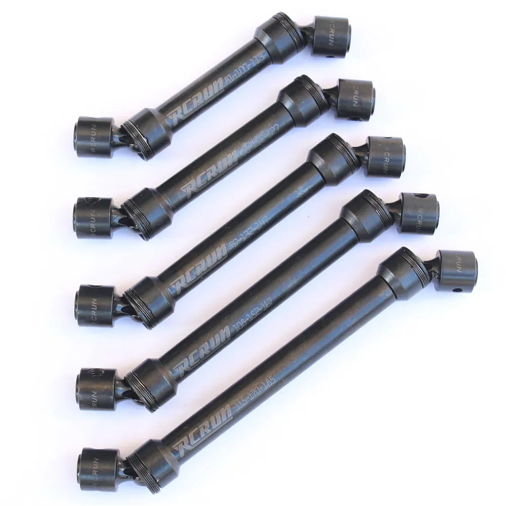 Stainless Steel CVD Driver Shaft 81-170mm for 1/10 Axial SCX10 TRX4 Defender D90 D110 G2 Tamiya F350 CC01 RC Crawler Car Parts
Stainless Steel CVD Driver Shaft 81-170mm for 1/10 Axial SCX10 TRX4 Defender D90 D110 G2 Tamiya F350 CC01 RC Crawler Car Parts