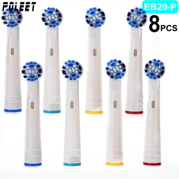 Poleet 8PCS Electric Replacement Toothbrush Head EB20-P EB20P For ORALB SB20A SB-20A Professional Oral Clean Toothbrush
Poleet 8PCS Electric Replacement Toothbrush Head EB20-P EB20P For ORALB SB20A SB-20A Professional Oral Clean Toothbrush