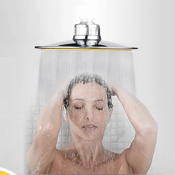 New High Pressure Shower Handheld 6 Inch Spray Rain Handheld Showerhead 360 Rotatable Bathroom Rain Shower Head Replacement
New High Pressure Shower Handheld 6 Inch Spray Rain Handheld Showerhead 360 Rotatable Bathroom Rain Shower Head Replacement