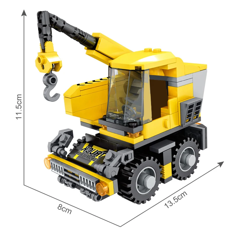 AUSINI Crane Trucks Building Blocks Construction City Engineering Vehicle Car Bricks Toys for Children Worker Figures Boys Toy
AUSINI Crane Trucks Building Blocks Construction City Engineering Vehicle Car Bricks Toys for Children Worker Figures Boys Toy
