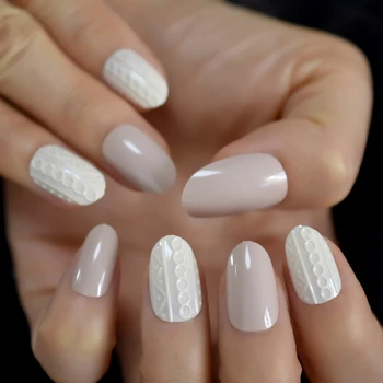 Japanese Fake Nails White Nude Color Mix 3D Surface Solid Color Nail Art Tips Press on Manicure with Adhesive Stickers
Japanese Fake Nails White Nude Color Mix 3D Surface Solid Color Nail Art Tips Press on Manicure with Adhesive Stickers
