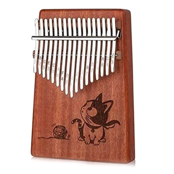 ELOS-Kalimba 17-Key Mahogany Thumb Piano Animal Pattern Children's Musical Instrument Kalimba with Learning Books
ELOS-Kalimba 17-Key Mahogany Thumb Piano Animal Pattern Children's Musical Instrument Kalimba with Learning Books