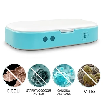 

Portable Aroma UV Sterilizer Box 5V USB Mobile Phone Cleaner Ultraviolet Disinfection Toothbrush Mask UV Sterilizer