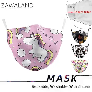 Zawaland Kids Unicorn Print Face Masks Cartoon Print Mouth Mask Cover with 2 Filter Washable Reusable 
Zawaland Kids Unicorn Print Face Masks Cartoon Print Mouth Mask Cover with 2 Filter Washable Reusable