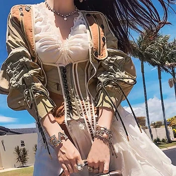 2020 new summer Season Western Style White sleeveless Dress Woman Overknee and square collar drawsrting waist jacke 56-60
2020 new summer Season Western Style White sleeveless Dress Woman Overknee and square collar drawsrting waist jacke 56-60