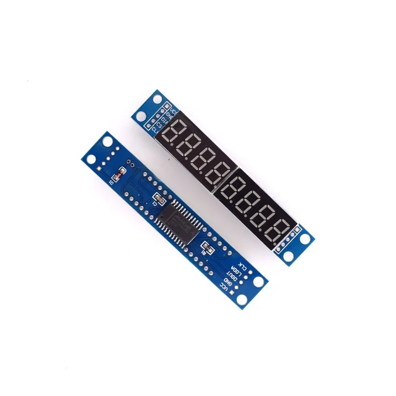 MAX7219 LED Dot Matrix 8-bit Digital Tube Display Control Module 3.3V 5V Microcontroller Serial Driver 7-segment MAX7219 LED Dot Matrix 8-bit Digital Tube Display Control Module 3.3V 5V Microcontroller Serial Driver 7-segment