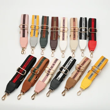 3.8cm width Letter Printing Shoulder strap Crossbody bag belt handle Cotton fabric ribbon bag strap belt all-match
3.8cm width Letter Printing Shoulder strap Crossbody bag belt handle Cotton fabric ribbon bag strap belt all-match