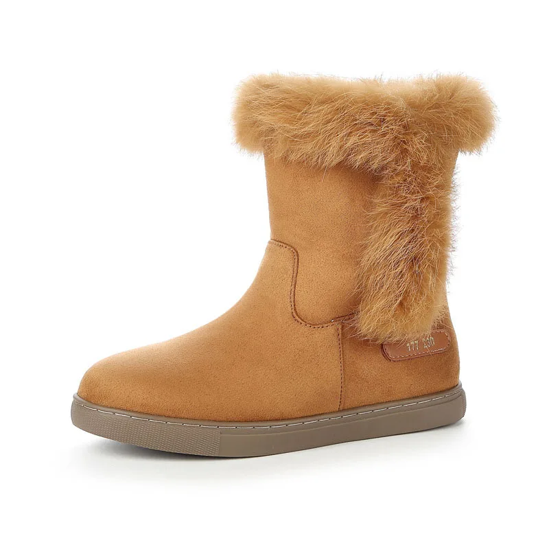 Winter Thick Warm Women Plush Boots Ankle Snow High Boots Ladies Causal Fleece Black Shoes Anti-slip Thick Fur Heels Botas Mujer
Winter Thick Warm Women Plush Boots Ankle Snow High Boots Ladies Causal Fleece Black Shoes Anti-slip Thick Fur Heels Botas Mujer