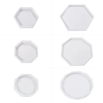 Crystal Epoxy Coaster Resin Mold Cup Mat Pad Casting Silicone Mould DIY Crafts Jewelry Making Tools 
Crystal Epoxy Coaster Resin Mold Cup Mat Pad Casting Silicone Mould DIY Crafts Jewelry Making Tools