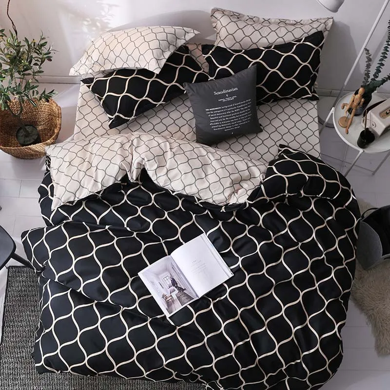 YuXiu-Simple-geometric-bedding-set-linen-duvet-cover-sets-Leopard-3pcs-king-size-bed-linens-Queen(10)