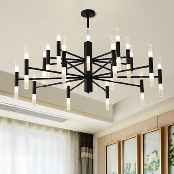 Post-Modern Simple Light Luxury Chandelier Northern Europe Cool Creative Home Living Room Dining Room Chandelier Penthouse Floor
Post-Modern Simple Light Luxury Chandelier Northern Europe Cool Creative Home Living Room Dining Room Chandelier Penthouse Floor