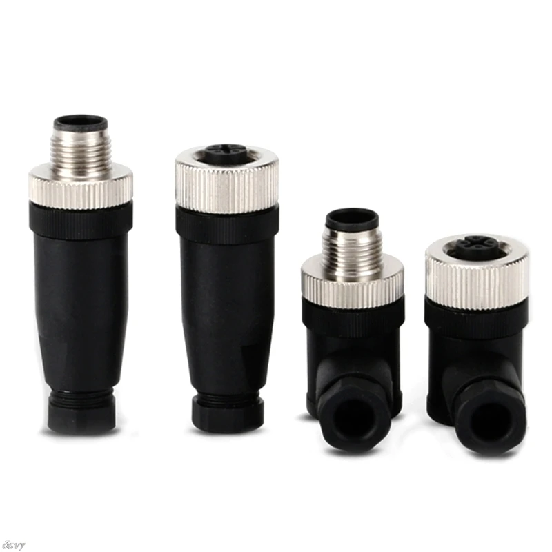 OOTDTY PG7 Sensor Connector IP67 4/5/8 Pin Male/Female Straight/Right Angle M12 Plug
OOTDTY PG7 Sensor Connector IP67 4/5/8 Pin Male/Female Straight/Right Angle M12 Plug