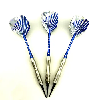 3 pieces / set of darts professional 18 grams soft darts aluminum shaft good darts flight high quality 
3 pieces / set of darts professional 18 grams soft darts aluminum shaft good darts flight high quality
