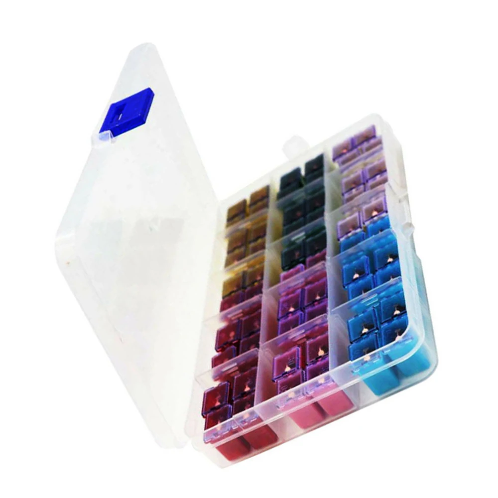 60*Short Foot Square Insert Fuse Assortment Kit Boxed 20A 25A 30A 40A 50A 60A Brand New And High Quality
60*Short Foot Square Insert Fuse Assortment Kit Boxed 20A 25A 30A 40A 50A 60A Brand New And High Quality