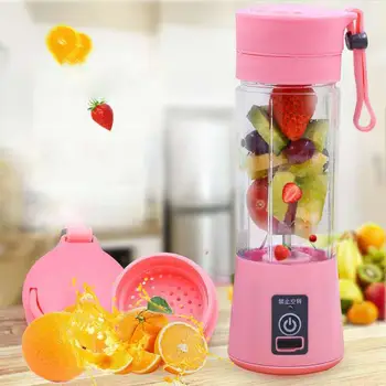380ml 4/6 Blades Portable Electric Fruit Juicer Home USB Rechargeable Smoothie Maker Blenders Machine Sports Bottle Juicing Cup
380ml 4/6 Blades Portable Electric Fruit Juicer Home USB Rechargeable Smoothie Maker Blenders Machine Sports Bottle Juicing Cup