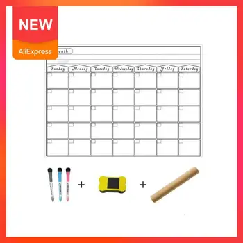 Magnetic Dry Erase Calendar For Fridge 3 Fine Tip Markers and Wall with Large Whiteboard For Refrigerator Magnets-Monthly E R0L0
Magnetic Dry Erase Calendar For Fridge 3 Fine Tip Markers and Wall with Large Whiteboard For Refrigerator Magnets-Monthly E R0L0