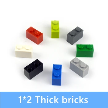 100pcs 1*2Dot Thick bricks multiple color Educational Creative DIY Bulk Set Building Blocks Compatible All Brands classic parts
100pcs 1*2Dot Thick bricks multiple color Educational Creative DIY Bulk Set Building Blocks Compatible All Brands classic parts