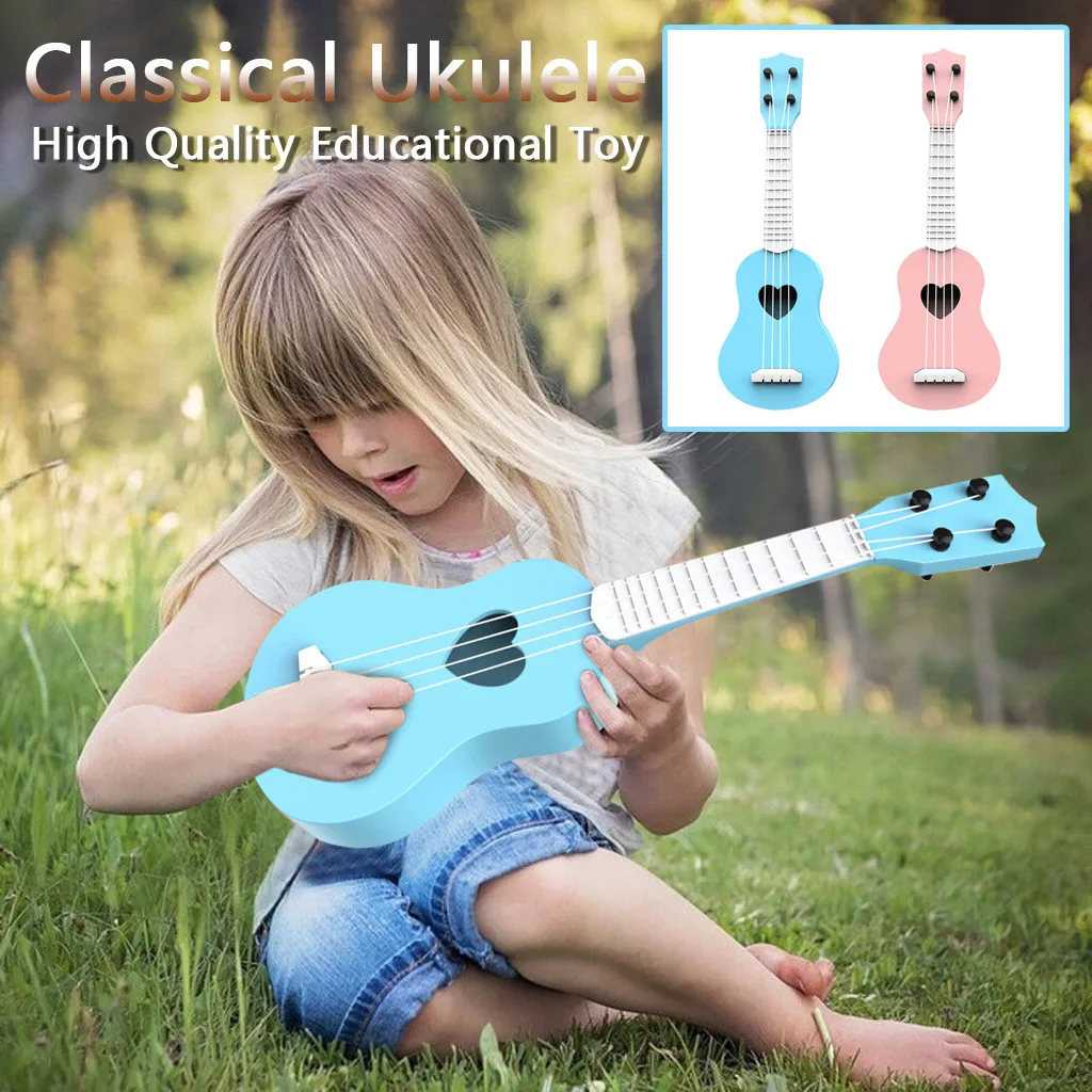 Children Kids Music Toys Beginner Classical Ukulele Guitar Educational Musical Instrument Toy for Baby
Children Kids Music Toys Beginner Classical Ukulele Guitar Educational Musical Instrument Toy for Baby
