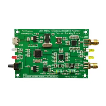 With Trackin Spectrum Analyzer RF Source Tool Analysis Tool NWT4.11.09 Version
With Trackin Spectrum Analyzer RF Source Tool Analysis Tool NWT4.11.09 Version