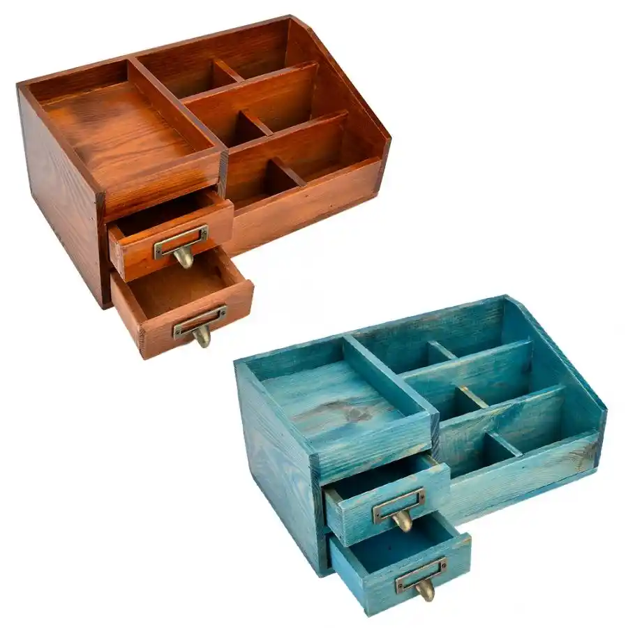 bread box european multilayer pine wood organizer storage box