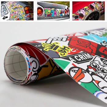 Rock Panda Cartoon Graffiti Car Sticker Bomb Wrap Sheet Decal Sticker 20" x 30" R2LC
Rock Panda Cartoon Graffiti Car Sticker Bomb Wrap Sheet Decal Sticker 20" x 30" R2LC