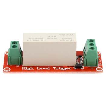 1 Channel SSR Solid State Relay Module High-Low Trigger 5A 3-32V for Arduino Uno R3
1 Channel SSR Solid State Relay Module High-Low Trigger 5A 3-32V for Arduino Uno R3