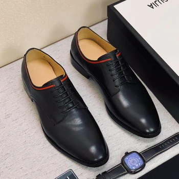Quality of handmade shoes counter of head of high-end department of Italian gujia 2020 new business dress genuine leather shoes
Quality of handmade shoes counter of head of high-end department of Italian gujia 2020 new business dress genuine leather shoes