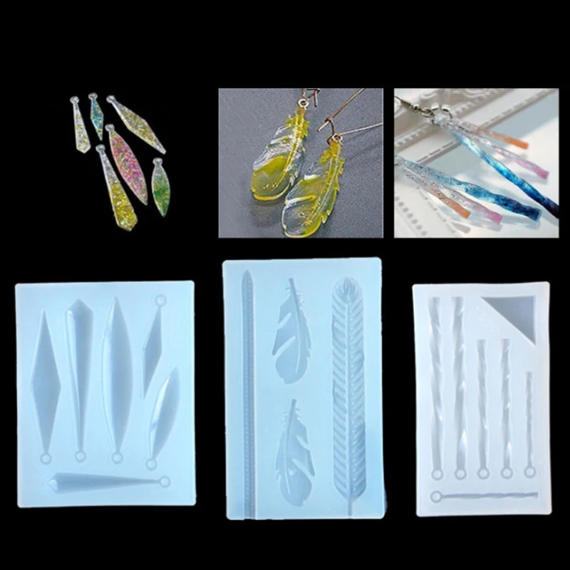 DIY Fashionable Silicone Jewelry Mold UV Resin Epoxy Mold Jewelry Craft Mold for Making Accessories
DIY Fashionable Silicone Jewelry Mold UV Resin Epoxy Mold Jewelry Craft Mold for Making Accessories
