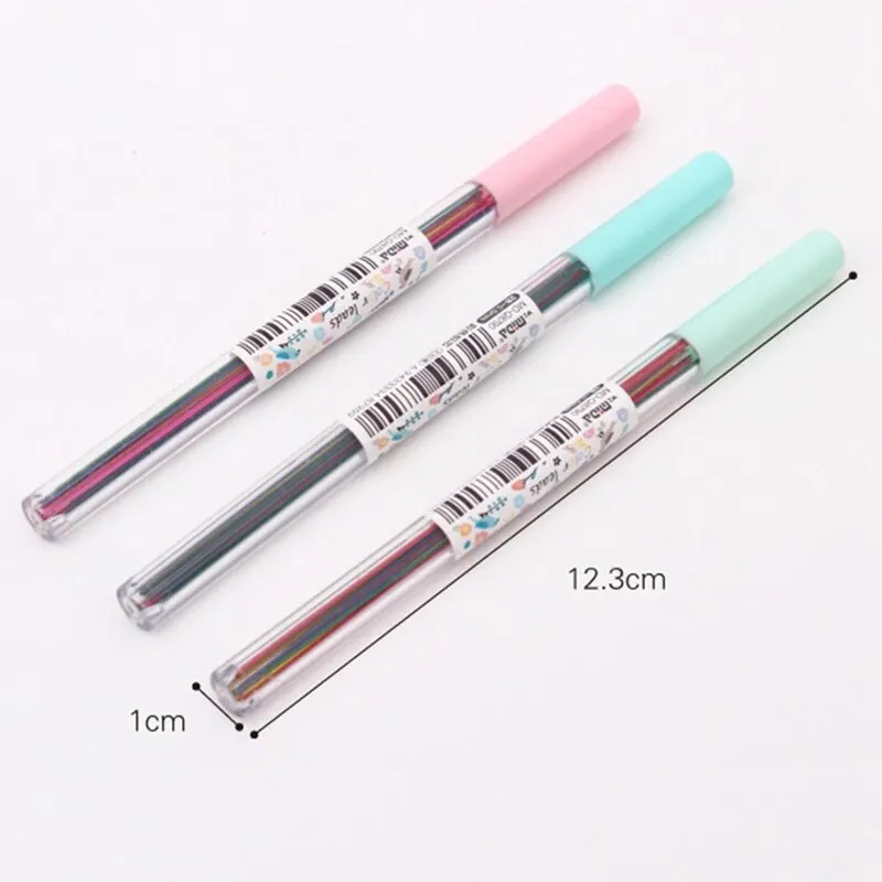 For Girl Boy Colorful Mechanical Pencil Lead Art Sketch Drawing Colored Lead School Office Supplies 0.5 /0.7 Mm 15Pcs/box
For Girl Boy Colorful Mechanical Pencil Lead Art Sketch Drawing Colored Lead School Office Supplies 0.5 /0.7 Mm 15Pcs/box