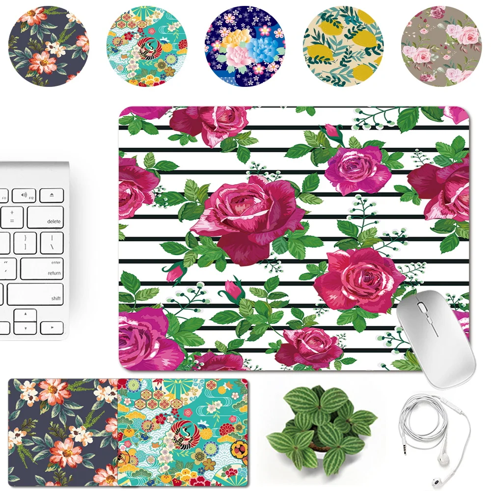 Mouse Pad PU Leather Mouse Mats Office Waterproof Non-Slip 25x21cm Flower Pattern Series Laptop Gaming Accessories
Mouse Pad PU Leather Mouse Mats Office Waterproof Non-Slip 25x21cm Flower Pattern Series Laptop Gaming Accessories