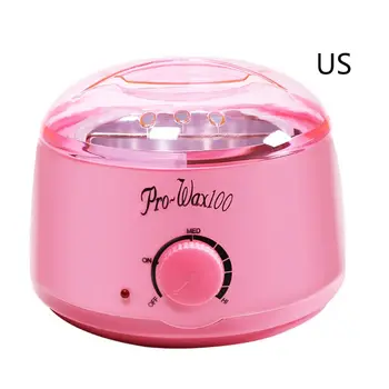 

500cc Electric Hard Wax Beans Heater Hair Removal Epilator Pellet Warmer Mini SPA Melting Paraffin Wax Machine Portable US/EU/UK