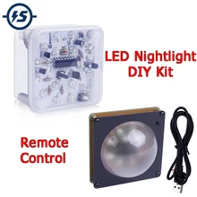 LED Night Light DIY Kit Infrared/ Button Remote Control White LED Light Lamp DIY Nightlight for Children Bedroom Electronics
LED Night Light DIY Kit Infrared/ Button Remote Control White LED Light Lamp DIY Nightlight for Children Bedroom Electronics