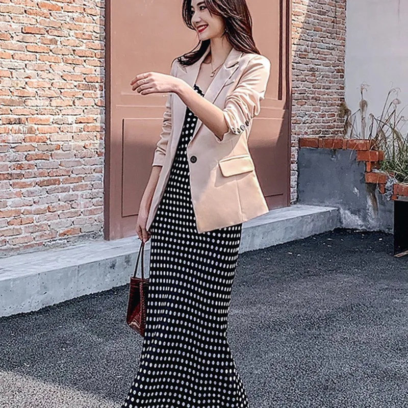 2019 Spring And Summer New Style CHIC Slim Fit Plaid Coat Versatile Suit Long Sleeve Short Coat Online Celebrity Small Suit Summ
2019 Spring And Summer New Style CHIC Slim Fit Plaid Coat Versatile Suit Long Sleeve Short Coat Online Celebrity Small Suit Summ