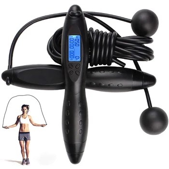 Adjustable Rope & Digital Jump Rope Cordless Skipping Rope with Calorie Counter Women Men Fitness Workout Speed Rope
Adjustable Rope & Digital Jump Rope Cordless Skipping Rope with Calorie Counter Women Men Fitness Workout Speed Rope