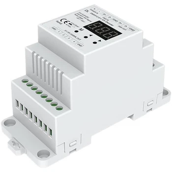 DMX512 to 4CH 0-10V Decoder 0-10V LED Dimmer DMX512 Signal to 0-10V Signal RGB/RGBW Controller 4 Channel Dimmer 5-24V
DMX512 to 4CH 0-10V Decoder 0-10V LED Dimmer DMX512 Signal to 0-10V Signal RGB/RGBW Controller 4 Channel Dimmer 5-24V