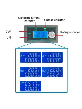 50V 12A 600W Programmable Step-down Power Supply Module LCD Digital Display N0HB
50V 12A 600W Programmable Step-down Power Supply Module LCD Digital Display N0HB