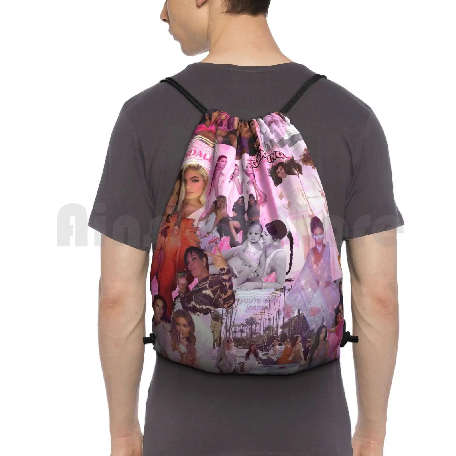 Kardashians Collage Backpack Drawstring Bags Gym Bag Waterproof Kardashians Kim Kendall Jenner Collage Sisters Bffs
Kardashians Collage Backpack Drawstring Bags Gym Bag Waterproof Kardashians Kim Kendall Jenner Collage Sisters Bffs