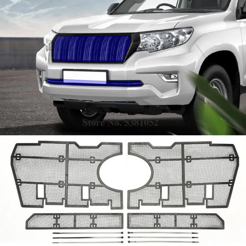 For Toyota Land Cruiser Prado FJ 150 2018 2019 2020 Car Front Grill Insect Net Screening Mesh Car Exterior Accessories
For Toyota Land Cruiser Prado FJ 150 2018 2019 2020 Car Front Grill Insect Net Screening Mesh Car Exterior Accessories