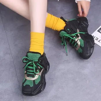 2019 new winter plus velvet thick bottom cake bottom women's shoes breathable non-slip sports running shoes
2019 new winter plus velvet thick bottom cake bottom women's shoes breathable non-slip sports running shoes