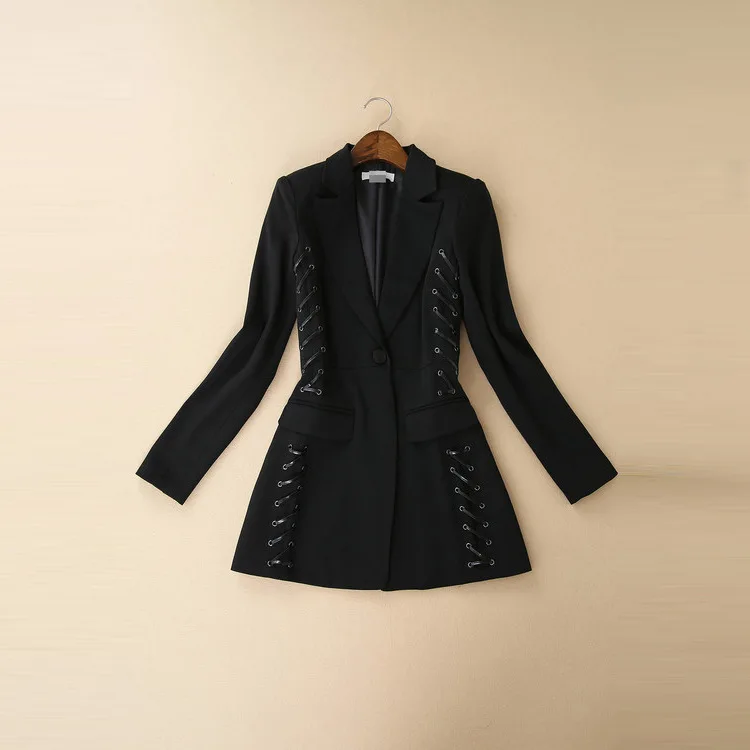 Ozhouzhan 2018 Autumn Clothing New Style WOMEN'S Dress Black And White with Pattern Slim Fit Slimming Spike Bead Suit Mid-length
Ozhouzhan 2018 Autumn Clothing New Style WOMEN'S Dress Black And White with Pattern Slim Fit Slimming Spike Bead Suit Mid-length