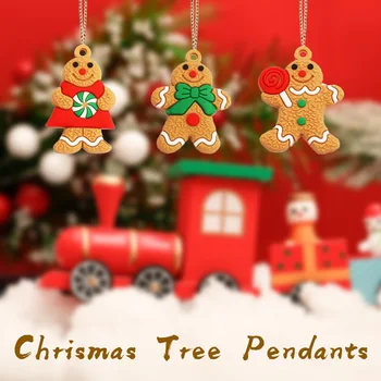 Chrismas Party Supplies Festival Deer Ginger bread Man Mini New Year Pendant Holiday DIY PVC Snowman Hanging Ornament
Chrismas Party Supplies Festival Deer Ginger bread Man Mini New Year Pendant Holiday DIY PVC Snowman Hanging Ornament