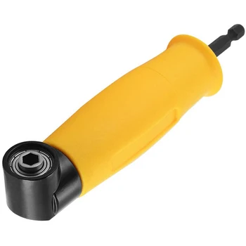 1/4 Inch Shank 90 Degree Right Angle Attachment Right Angle Drill Driver Screwdriver Extension Holder Adapter
1/4 Inch Shank 90 Degree Right Angle Attachment Right Angle Drill Driver Screwdriver Extension Holder Adapter