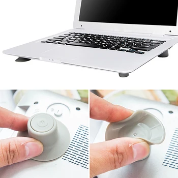 4Pcs/Set Heat Reduction Pad Laptop Stand Computer Devices Accessories PVC For Notebook Cooling Cool Feet Sucker
4Pcs/Set Heat Reduction Pad Laptop Stand Computer Devices Accessories PVC For Notebook Cooling Cool Feet Sucker