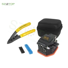 Fiber Tool kit 9pcs/set with DY-60C Fiber Cleaver CFS-2 Fiber Stripper Visual Fault Locator 10KM Fiber length setter
Fiber Tool kit 9pcs/set with DY-60C Fiber Cleaver CFS-2 Fiber Stripper Visual Fault Locator 10KM Fiber length setter