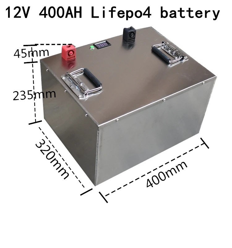 12v 400ah Lifepo4 Battery Pack RV Power with BMS for RV Caravan Solar System Yacht AGV Solar Panel Energy Storage + 20A Charger
12v 400ah Lifepo4 Battery Pack RV Power with BMS for RV Caravan Solar System Yacht AGV Solar Panel Energy Storage + 20A Charger