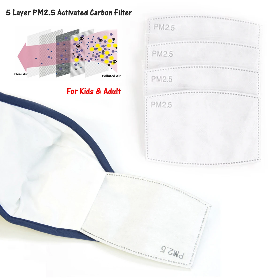 50PCS/LOT PM2.5 Filter Paper Anti Haze Cycling Mouth Mask Anti Dust Mask Activated Carbon Filter Paper Health Care 
50PCS/LOT PM2.5 Filter Paper Anti Haze Cycling Mouth Mask Anti Dust Mask Activated Carbon Filter Paper Health Care