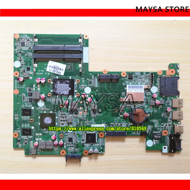 701702 001 501 для HP 15 B 15T b Материнская плата ноутбука с i5 3317 U DA0U36MB6D0 REV:D 630/2G hm77 100%