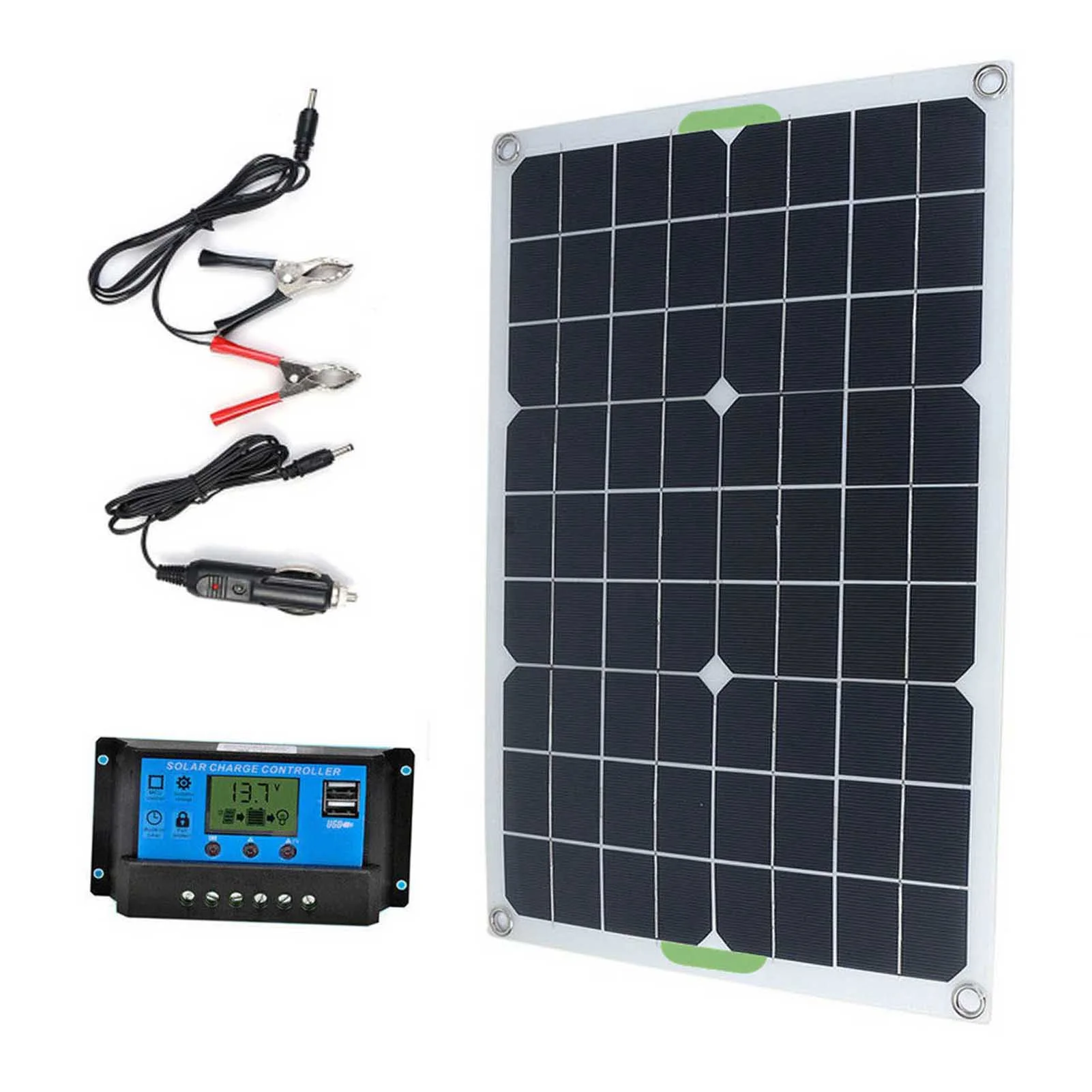 Car RV 500W Solar Panel System 220V Power Battery Charge USB Inverter Controller Kit
Car RV 500W Solar Panel System 220V Power Battery Charge USB Inverter Controller Kit