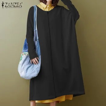 Women Hooded Coats Jackets 2020 ZANZEA Plus Size Female Long Sleeve Zipper Up Long Jackets Ladies Casual Outerwear Chaqueta 5XL 
Women Hooded Coats Jackets 2020 ZANZEA Plus Size Female Long Sleeve Zipper Up Long Jackets Ladies Casual Outerwear Chaqueta 5XL