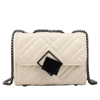 Solid Color PU Leather Crossbody Bags for Women New Small Chain Female Shoulder Messenger Bag Lady Designer Luxury Lock Handbags
Solid Color PU Leather Crossbody Bags for Women New Small Chain Female Shoulder Messenger Bag Lady Designer Luxury Lock Handbags